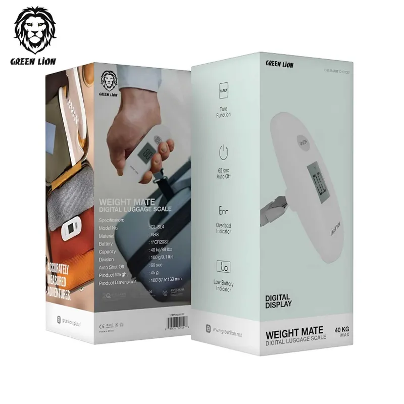 Green Lion Digital Luggage Scale Дорожные ручные весы для багажа — фото 7