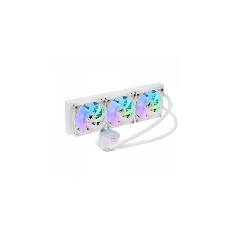 ! Liquid cooling Cougar Poseidon Elite ARGB 360 White HD LCD 1