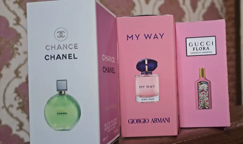 Chanel,Gucci,My way atirlari Turkiya model hidizor