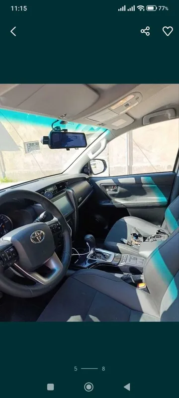 Toyota Fortuner 4х4 Белый жемчуг. — фото 3