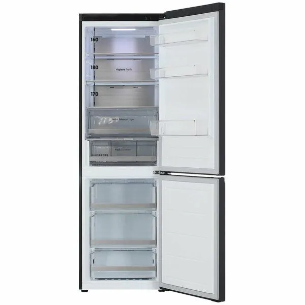 Современный холодильник LG GC-B459FTPW  черный — фото 1