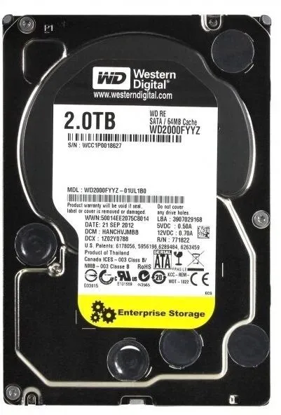 Kompyuter uchun 2 TB qattiq disklar sotiladi 2
