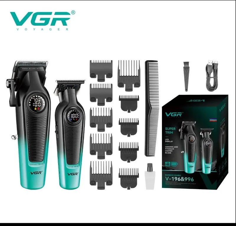 VGR V - 196&996 Combo. Soch va soqol olish uchun Clipper va Trimmer.