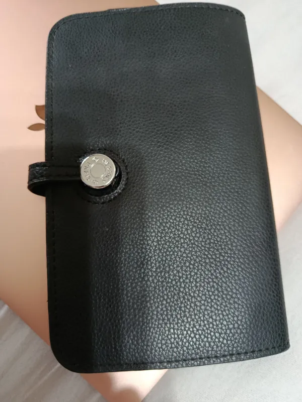 Кожаный кошелек Hermes — фото 2