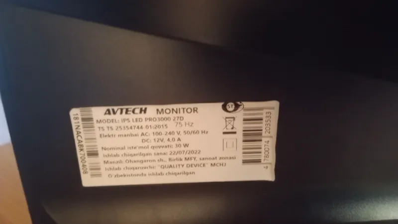 AvTechPro 75Hz ips led monitor 3