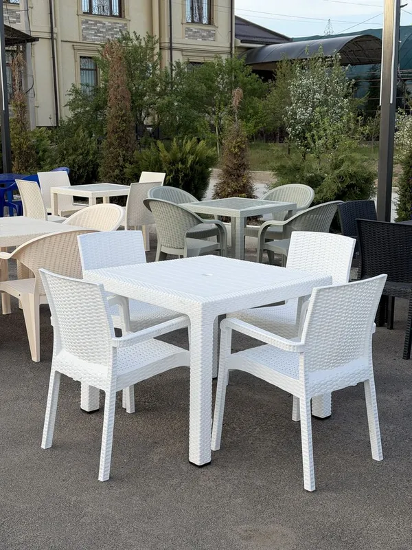 plasmassa stol stul optom plastmassa stol stul kamplekt — фото 3