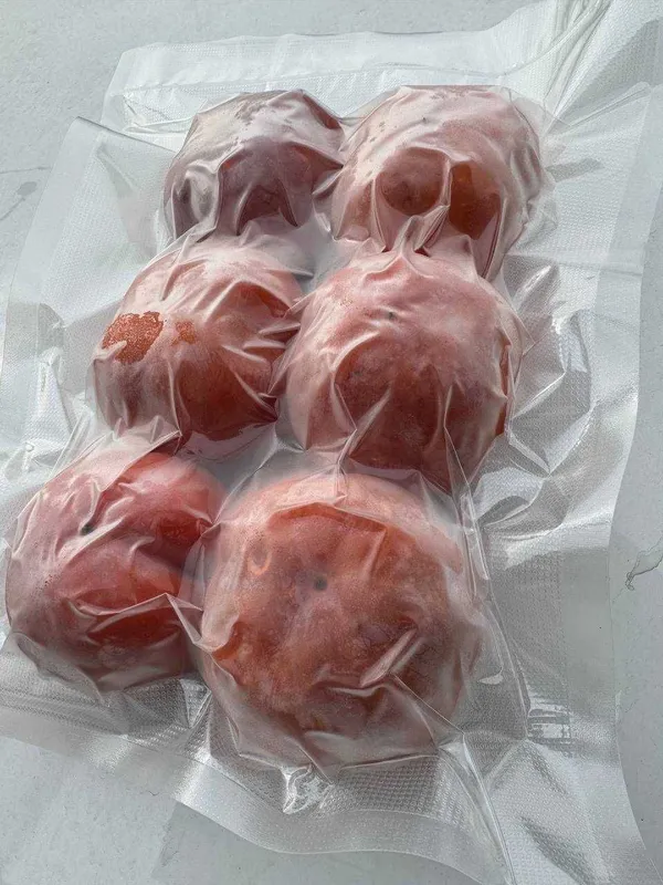 Замороженная хурма в вакуумной упаковке (Эко-продукт) — фото 1