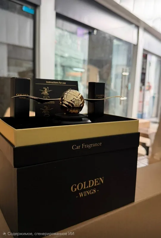 Освежитель воздуха для автомобиле GOLDEN WINGS Car Fragrance 1 Освежитель воздуха для автомобиле GOLDEN WINGS Car Fragrance 1