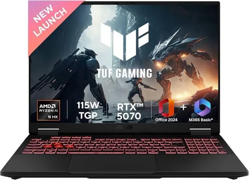 Asus Tuf Gaming A16 R9-8940HX RTX 5070 8G 1 Asus Tuf Gaming A16 R9-8940HX RTX 5070 8G 1