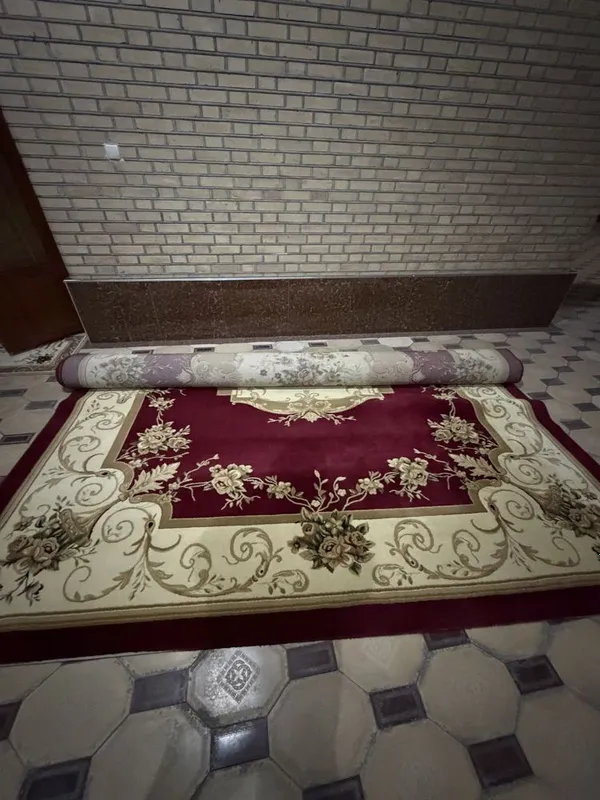 Ковры, гилем, сотилади холати ало почти янгидек катта 8х3,5 — фото 1
