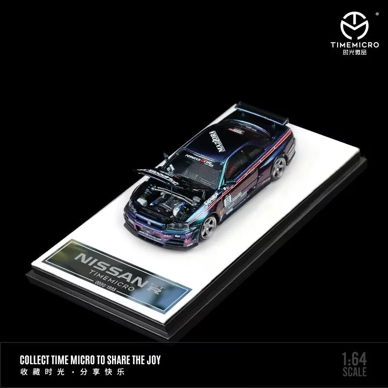 Nissan Skyline GTR 1:64 kolleksion avtomobil 5