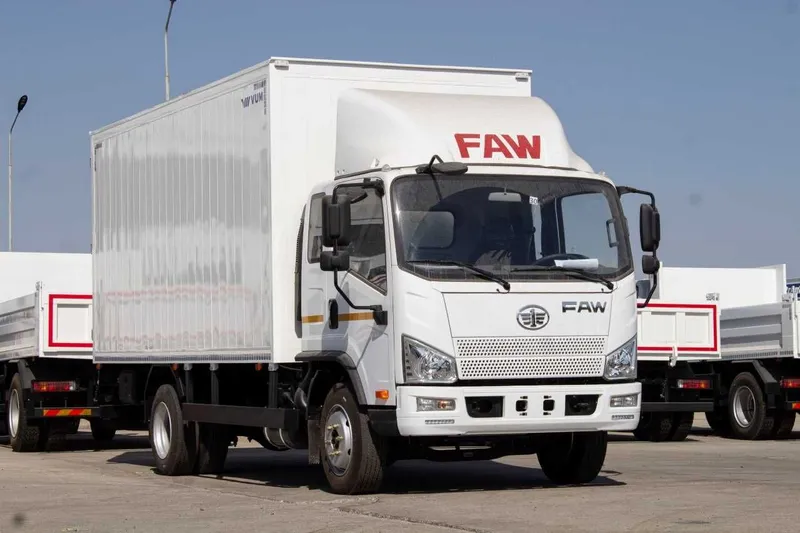 Автофургон цельнометаллический FAW Tiger V [24,6 м³] дизель