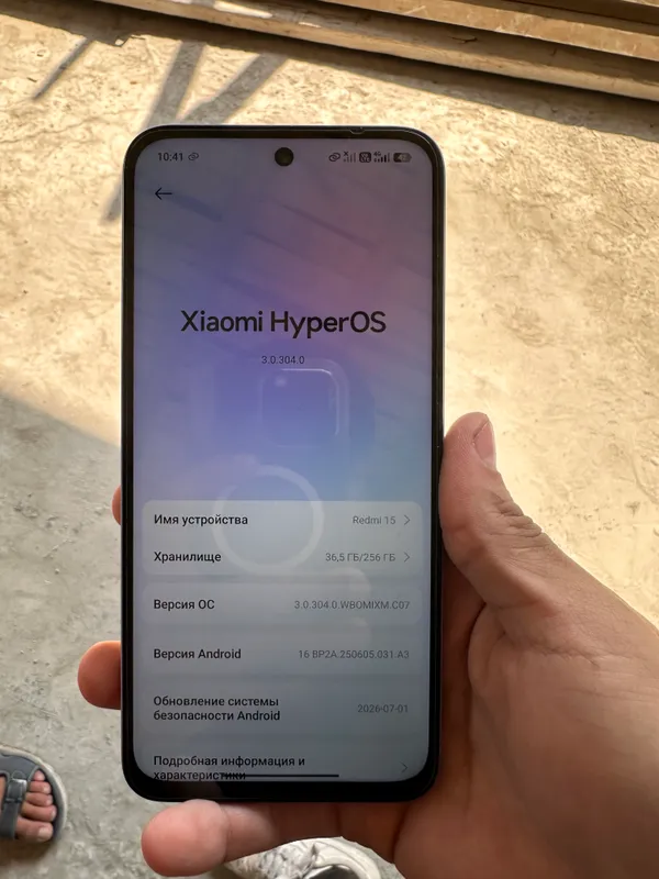 Redmi 15, 256 ГБ, почти новый, использовался 15 дней 6 Redmi 15, 256 ГБ, почти новый, использовался 15 дней 6