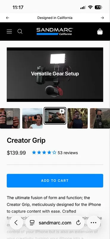 Creator Grip (California) — фото 1