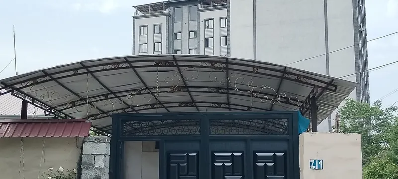 Метало конструкции, навесы для автомобиля, — фото 1