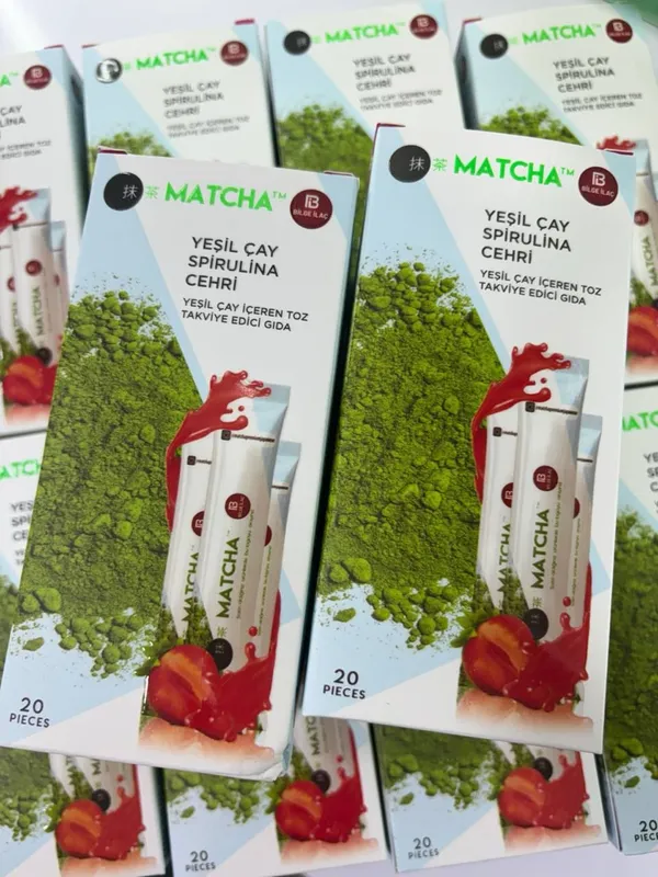 Vitaminlar Matcha detox choyi Vitaminlar Matcha detox choyi