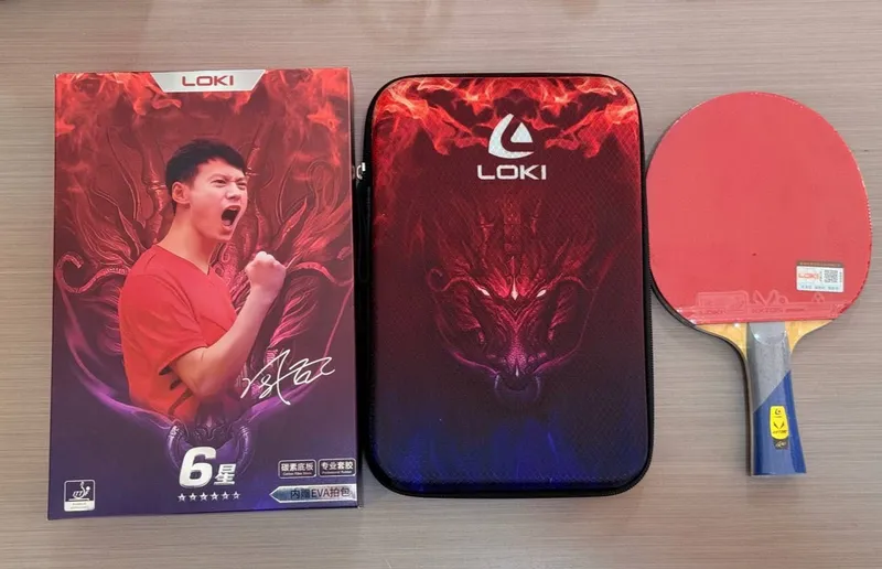 Ракетка Loki carbon 3/4/5/6/8 оптом — фото 1 Ракетка Loki carbon 3/4/5/6/8 оптом — фото 1