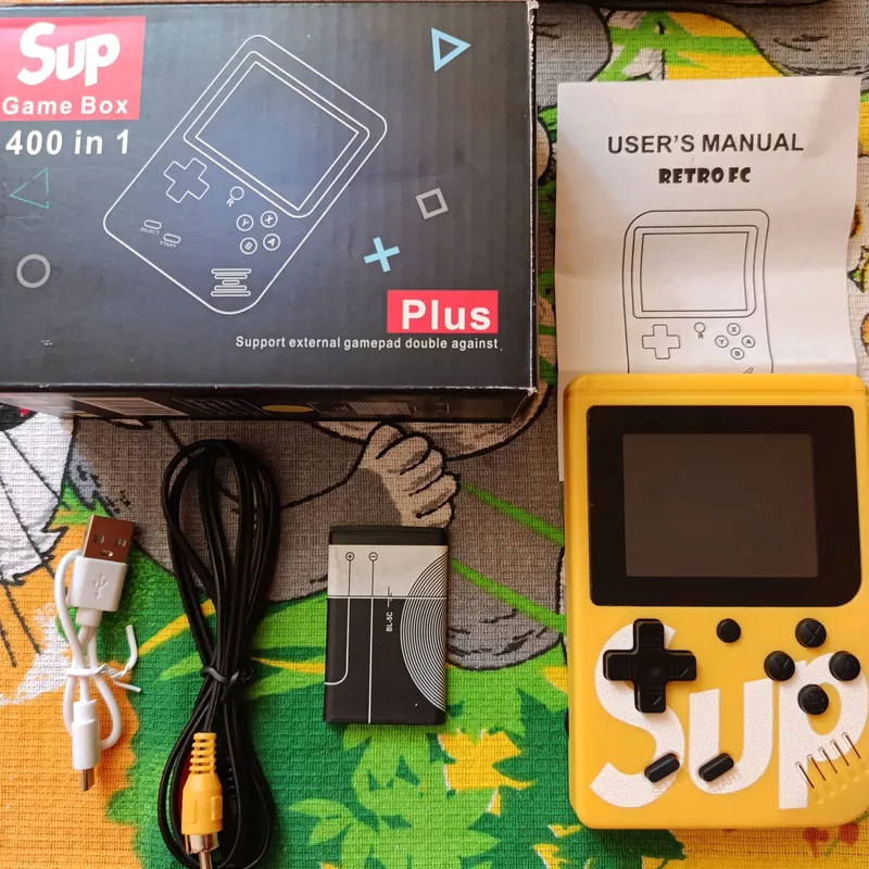 Портативная ретро-приставка Sup Game Box 400 в 1 — фото 2 Портативная ретро-приставка Sup Game Box 400 в 1 — фото 2