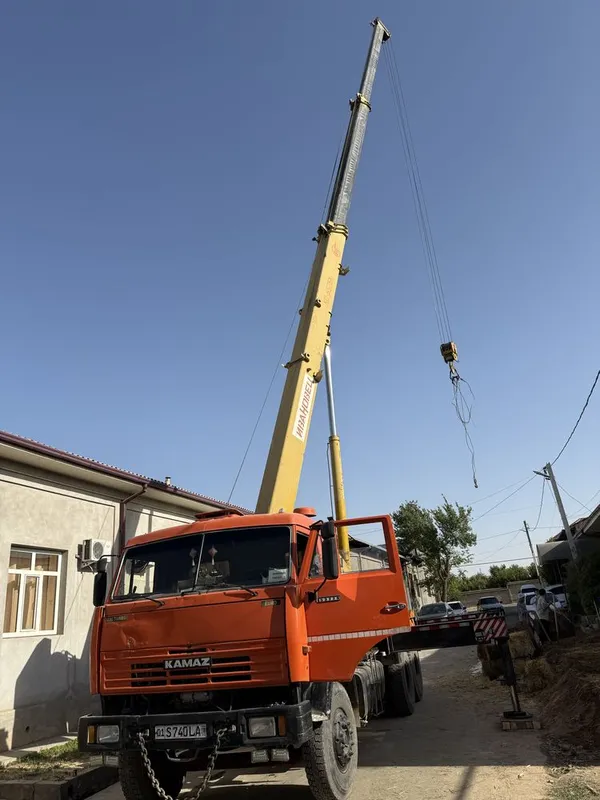 Авто кран хизмати 32тон 31мет