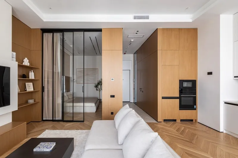 Аренда 2-комнатной квартиры в ЖК Nest One | Вид на парк — фото 3