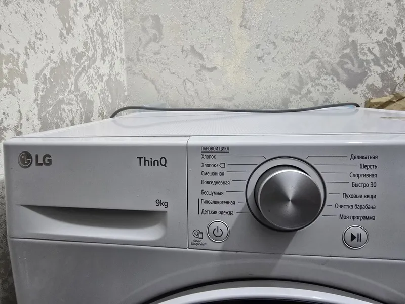 Стиральная машина LG ThinQ 9 кг — фото 2