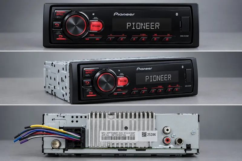 Pioneer MVH-S145BT Bluetooth USB FLAC 1 Pioneer MVH-S145BT Bluetooth USB FLAC 1