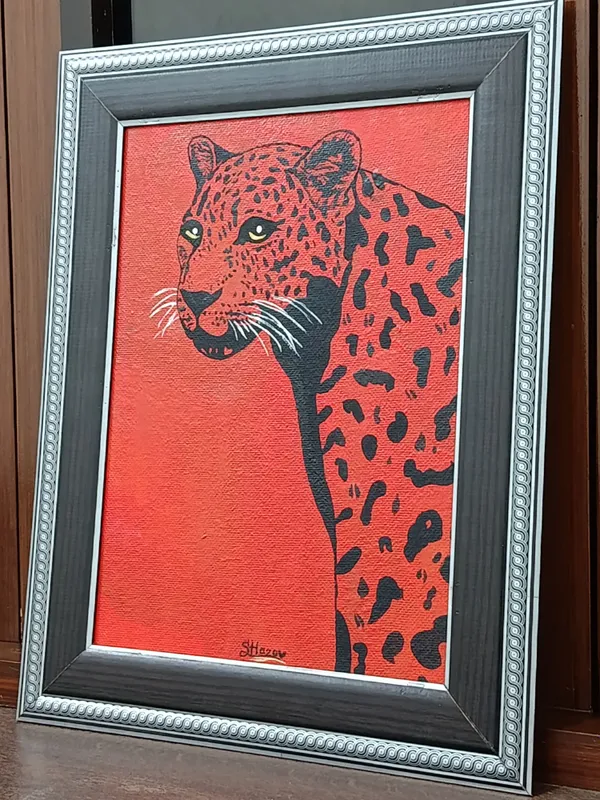 Gepard chizilgan surati — фото 1