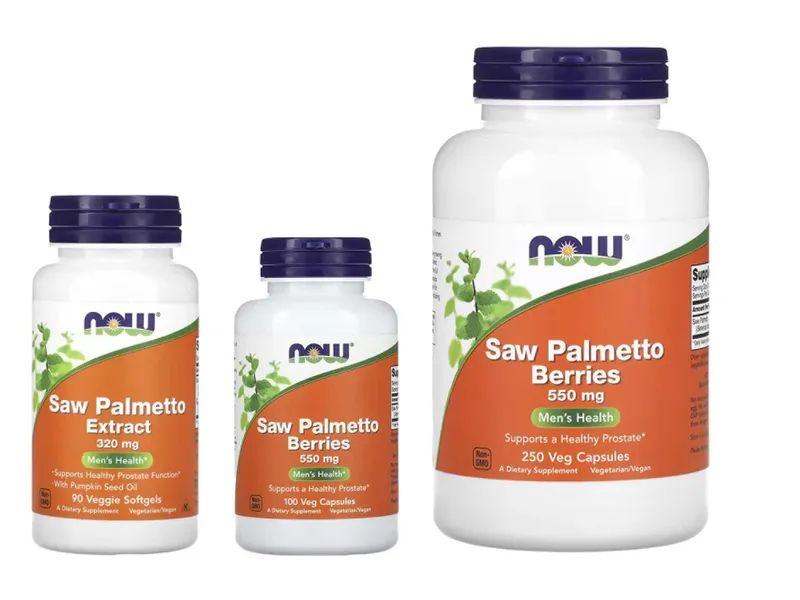 NOW Foods Saw Palmetto Extract Berries ягоды серенои