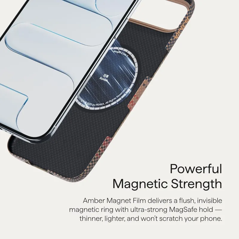 Pitaka Ultra-Slim Case для iPhone 17 Sunset 4