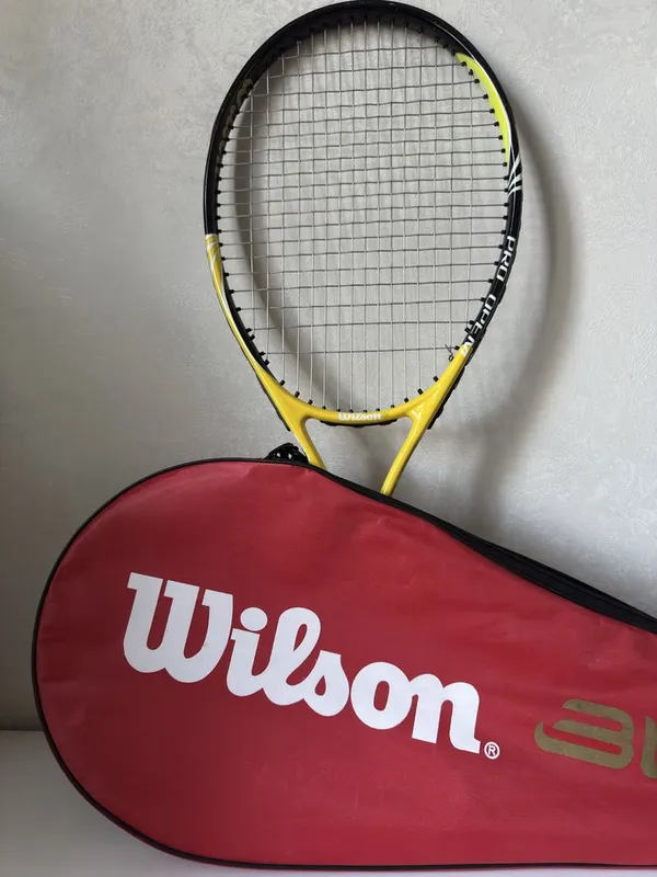 Теннисная ракетка Wilson Pro Open BLX + Фирменный чехол 1