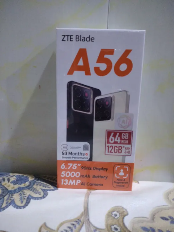 Продаётся нераспечатанный телефон ZTE A56 1