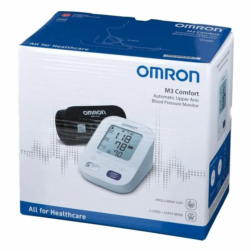 Тонометр Omron M3 Comfort Оригинал Made in China
