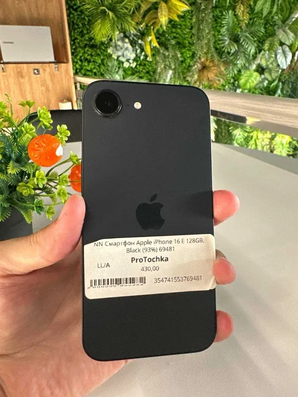 iPhone 16e 256Gb Black 93% 1