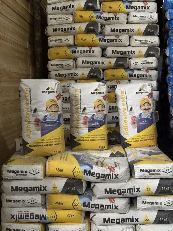 Megamix Adhesive Extra 25 kg — фото 1 Megamix Adhesive Extra 25 kg — фото 1