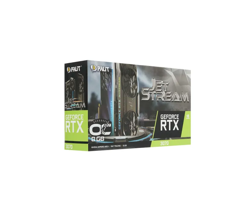 - Видеокарта Palit RTX 3070 JetStream OC 8GB (NE63070T19P2-1040J) 4 - Видеокарта Palit RTX 3070 JetStream OC 8GB (NE63070T19P2-1040J) 4