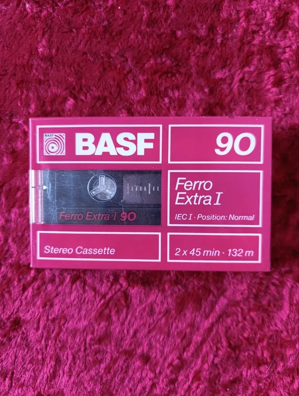 Аудиокассета BASF 90 ( НОВАЯ )