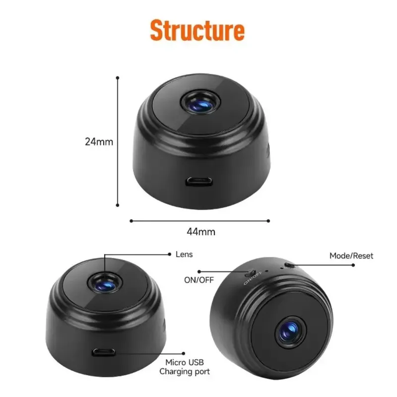Продам мини камеру с wi-fi 3 Продам мини камеру с wi-fi 3