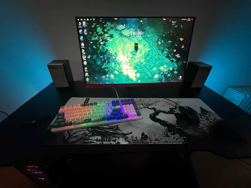 Игровой стол Rgb, карбоновая поверхность, нагрузка до 150 кг — фото 2