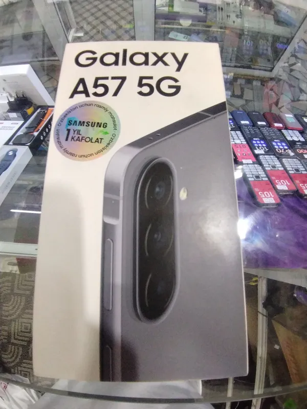 Samsung A57 5g yangi 8 ga 256 talik Samsung A57 5g yangi 8 ga 256 talik