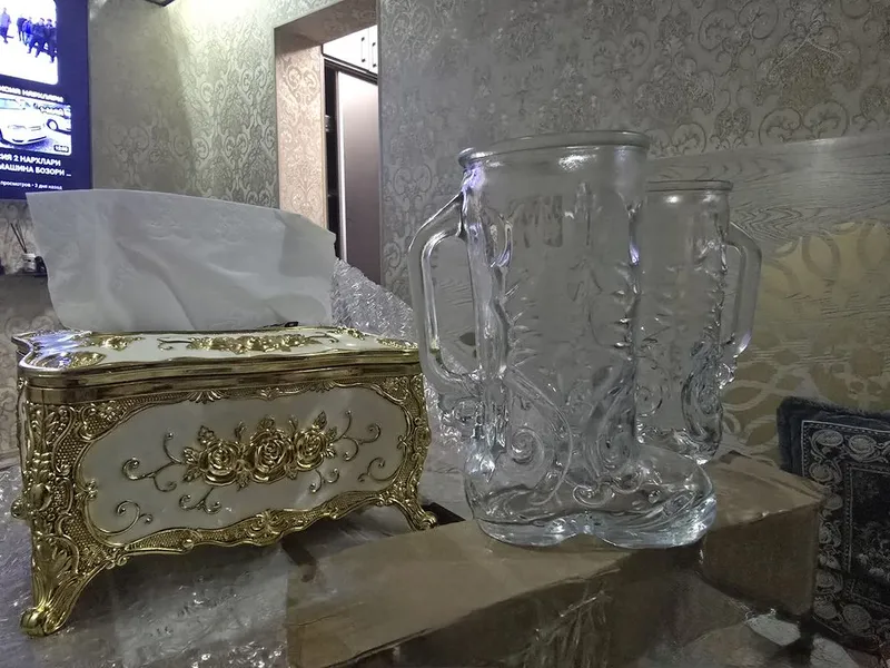 Shisha bokallar 6 dona (yangi) 1 Shisha bokallar 6 dona (yangi) 1