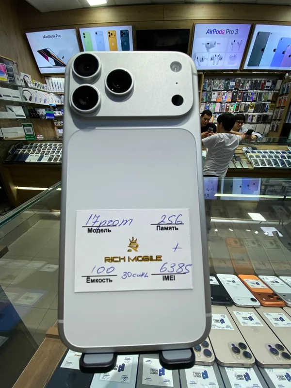Ip 17 pro max 256Gb 30sikil ideal karobka bor