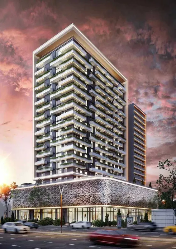 1-комнатная квартира 35,5 м² в ЖК Resim (8/24), без ремонта, с балконом