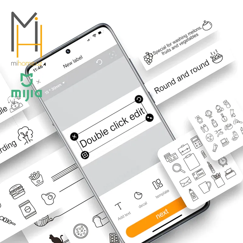 Термопринтер этикеток Mijia Label Printer — фото 2