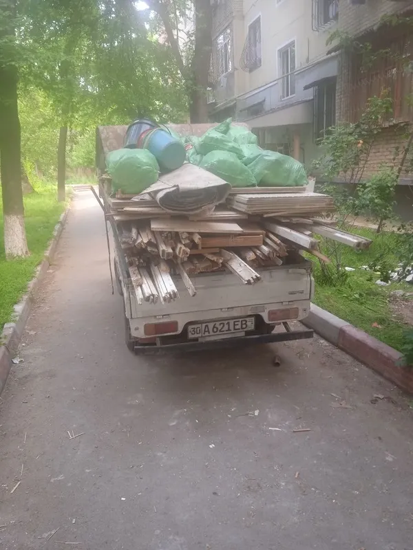 Вывоз Мусор строй Мусор олиб кетиш хизмати Лобо — фото 1