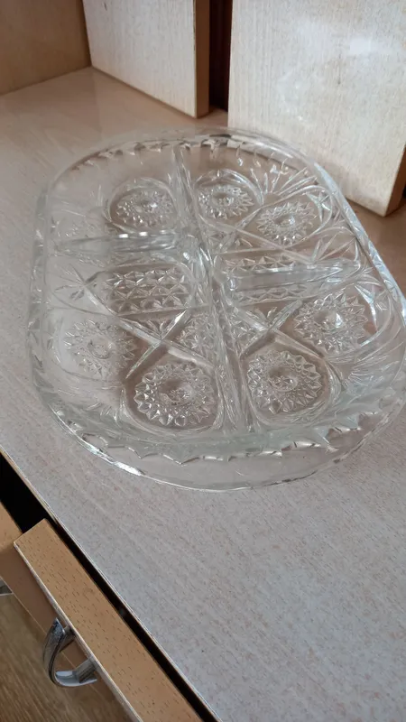 Хрустальная салатница. 2