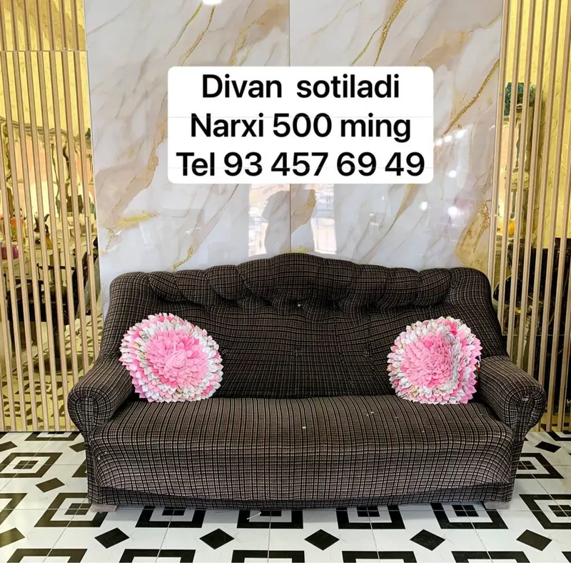 Yumshoq mebel. Divan 1 dona tayyor xolatda
