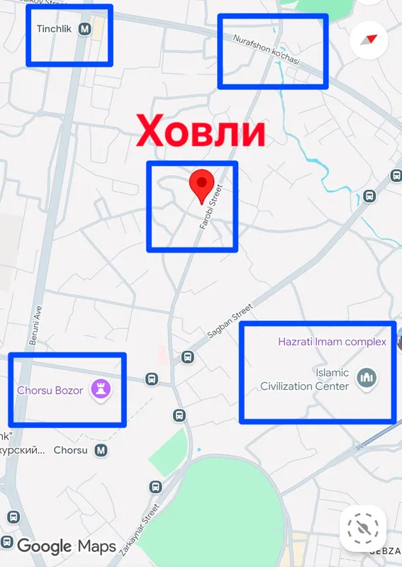 Farobiy koʻcha 2chi linyada 2.3 sot xovli sotiladi