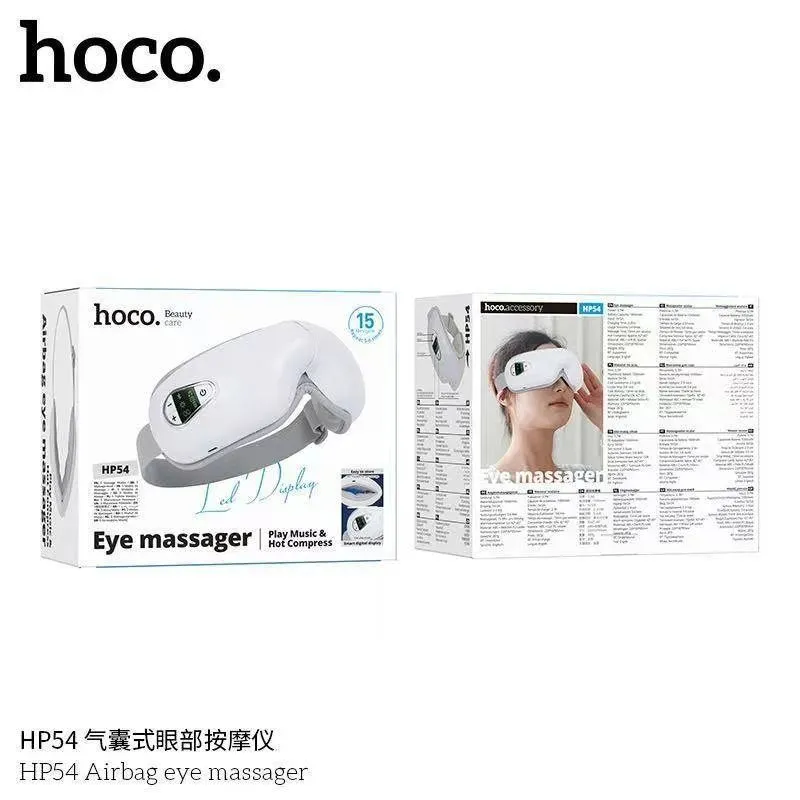 Массажер для глаз HOCO HP54 с подогревом и Bluetooth