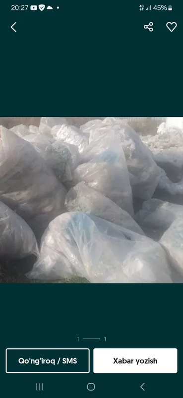 Salafan maklatura plastik plastmasa olamiz — фото 1