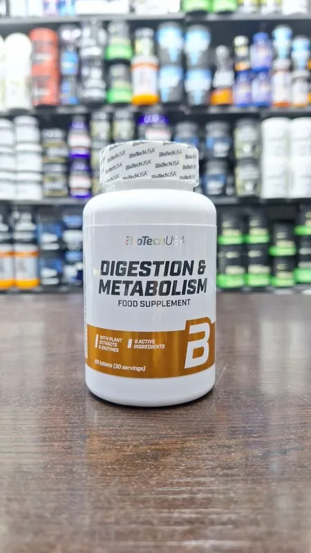 Biotech USA Digestion & Metabolism – 60 tablets (30 serving Biotech USA Digestion & Metabolism – 60 tablets (30 serving